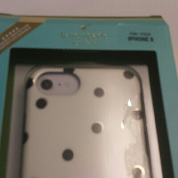 Kate Spade Black Dot IPhone 8 Case - Picture 3 of 5
